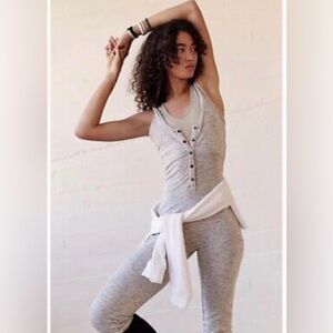 Excellent used condition Free People cross court one piece jumpsuit extra small